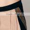 OEM supply relaxed style contrast color korean women pants