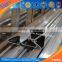 aluminium 6082-t6 triangle extruded aluminium factory / flat shape aluminum channel