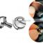 Custom camera screw 1/4'' stainless steel ring screw