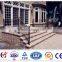 Outdoor iron railing staircase railing