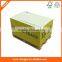4 sides print custom logo Memo Pad With Wood Pallet case Memo Cube