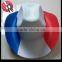 Plain Dyed Pattern and non-woven Material flashing cowboy hat