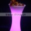 colorful plastic led outdoor planter/luminous colors flower pot
