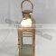 Economical small size metal stainless steel candle lantern