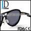 Hot Sell Black Carbon Fiber Frame Aviator Style Promotional Sunglasses