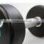 PU dumbbell colourful logo