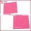 BT0187 Wholesale Silicone Square Shapes Heat Resistant Table Mat Silicone Trivet Pot Holder Dotted Table Mat