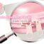 Pink Double zipper Digital storage box