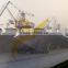 Low profit belt conveyor for coal / stone / sand / fertilizer / grain