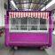 new arrival stainless steel hot dog carts for sale