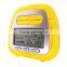 New model wooden water power weather station lcd clock
