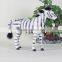 furry animal model happy large playful plush rocking horse