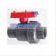 High quality true union pvc ball valve