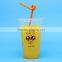 Reusable plastic coffee/juice/ice cream cup wiht dome lid