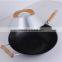 High Quality Black China Custom Mandarin Hand Made Fry Wok