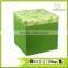Fabric Folding Red Small Size Storage Ottoman