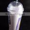 16 Oz Plastic Clear Dome Lid Double Wall Tumbler with Straw