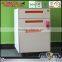 Livingroom furniture metal mobile storage cabinet 3 drawer steel movable cabinet