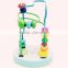 2015 Hot Children Baby Colorful plastic Mini Around Beads Educational Game Toy