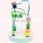 2015 Hot Children Baby Colorful plastic Mini Around Beads Educational Game Toy