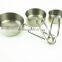 42146 3 pcs Stainless Steel Nesting Measuring Cups and Spoons Set