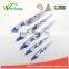 WCE567 5 pcs set Kitchen Knives artwork painting blade PP with TPR handle , hot sale, Wholesale