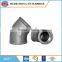 Malleable iron pipe fittings 45 degree elbow