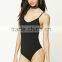 Adult Artistic Gymnastic Leotard Ladies Cami Straps Round O Neck Scoop Back Custom Bodysuits Ballet Leotard