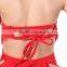 Hot selling children gilrs sleeveless sequin latin dance dress for sale LD0357