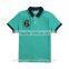 100% cotton applique school uniform polo shirt for children