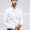 Guangzhou High Quality Custom Long Sleeve Spread Collar Mens Lightweight 100% Cotton Breathable Casual White Shirts