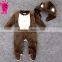 Spring and autumn polar infant clothes one piece newborn sleepwear baby romper