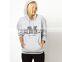 Custom fashion monogram printed lady hoody