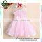Lovely child Tulle flower pattern puffy summer cute Dress for baby girl dresses