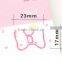 Bowknot shape planner paper clip customizable planner accessories