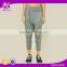 Wholesale Blank Cotton Custom New Design Outdoor Lady Ruffle Casual Pants