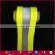 Fluorescent Yellow fire flame retardant reflective tape material for safety work wear