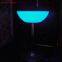 acrylic led glow cocktail bar table