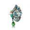 Butterfly Multicolor Water Drop Crystal Brooches Elegant Jewelry Animal Pin Brooches