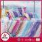 100% polyester colorful bedding sets, china custom print bedding set,90gsm bed sheet microfiber