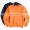 Customized High Quality Fashion V-notch Crewneck Sweatshirt