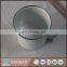 wedding souvenirs enamel camping cup,tin mug, stainless steel rim