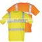 High visibility outdoor work safety reflective T shirts