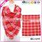 TOROS OEM sercive acceptable fashion women red tartan scarf