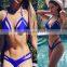 blue swimsuit bikini beach cover ups sexy fancy bra panty set for sexy women