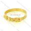 Heart crystal bangle cuff charm bracelet jewelry kada designs gold