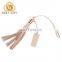 Luxury Bag Accessories Leather Tassel Keychain