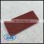 Low price and high quality self adhesive metal sticker embossed logo brushed aluminum label