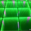 3D mirror abyss dance floor led panel tile for club stage