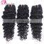 2017 hot sale deep curly 8A virgian brazilian hair bundles mink brazilian hair